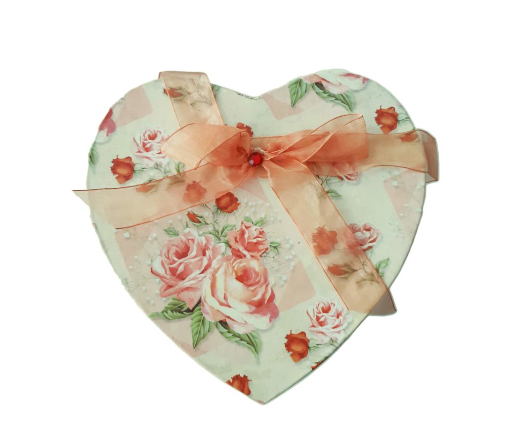 Scatola cuore set 3 pz