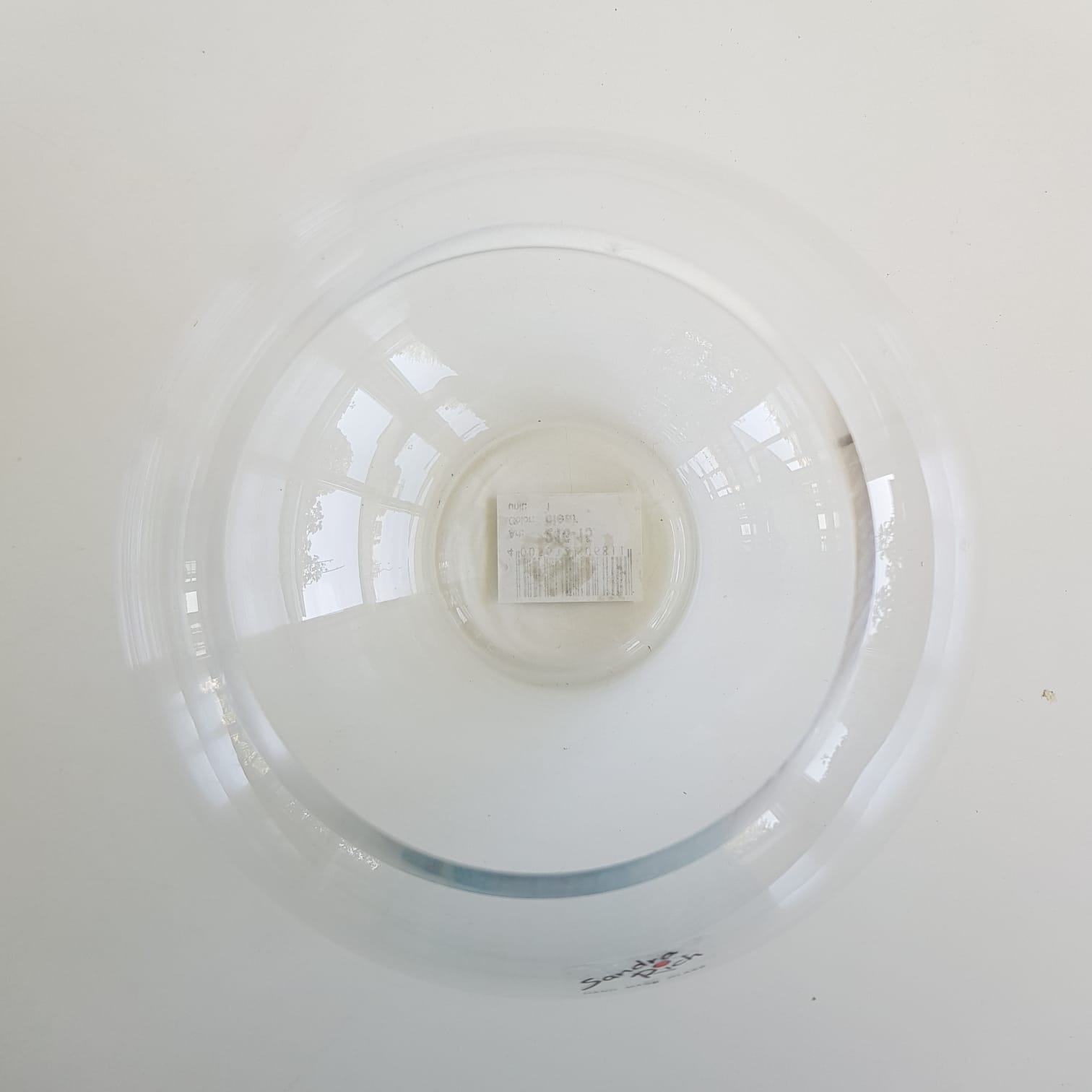 Vaso ovale grande in vetro trasparente 36xh44cm - brucs - nardini forniture