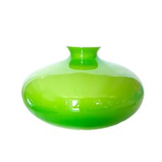 Vaso in vetro kruick colore verde FDR