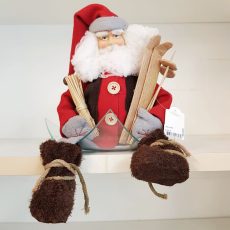 Babbo Natale decorativo in stoffa