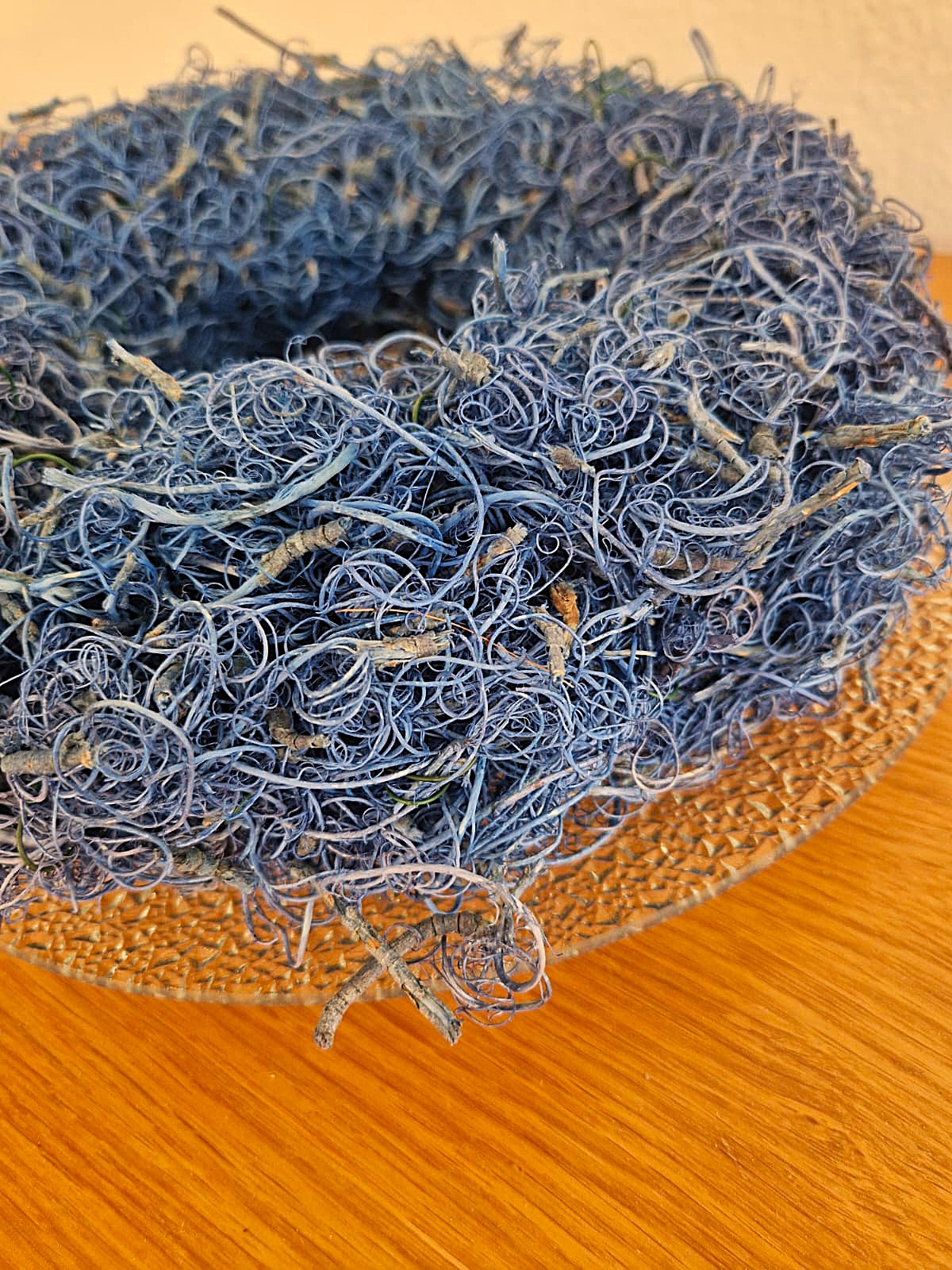 piatto in vetrofondo ruvido 35cm
