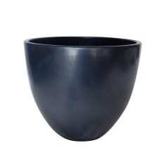Vaso in ceramica antracite