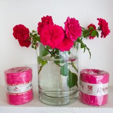 nastro rafia magenta