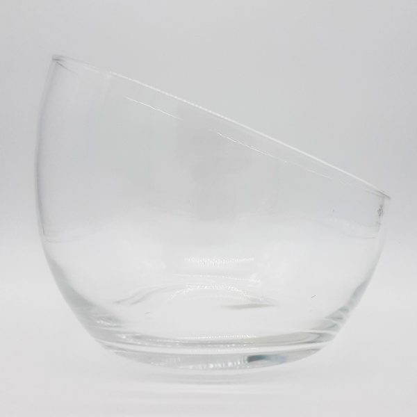 Vaso vetro bowl Oblique Sandra Rich