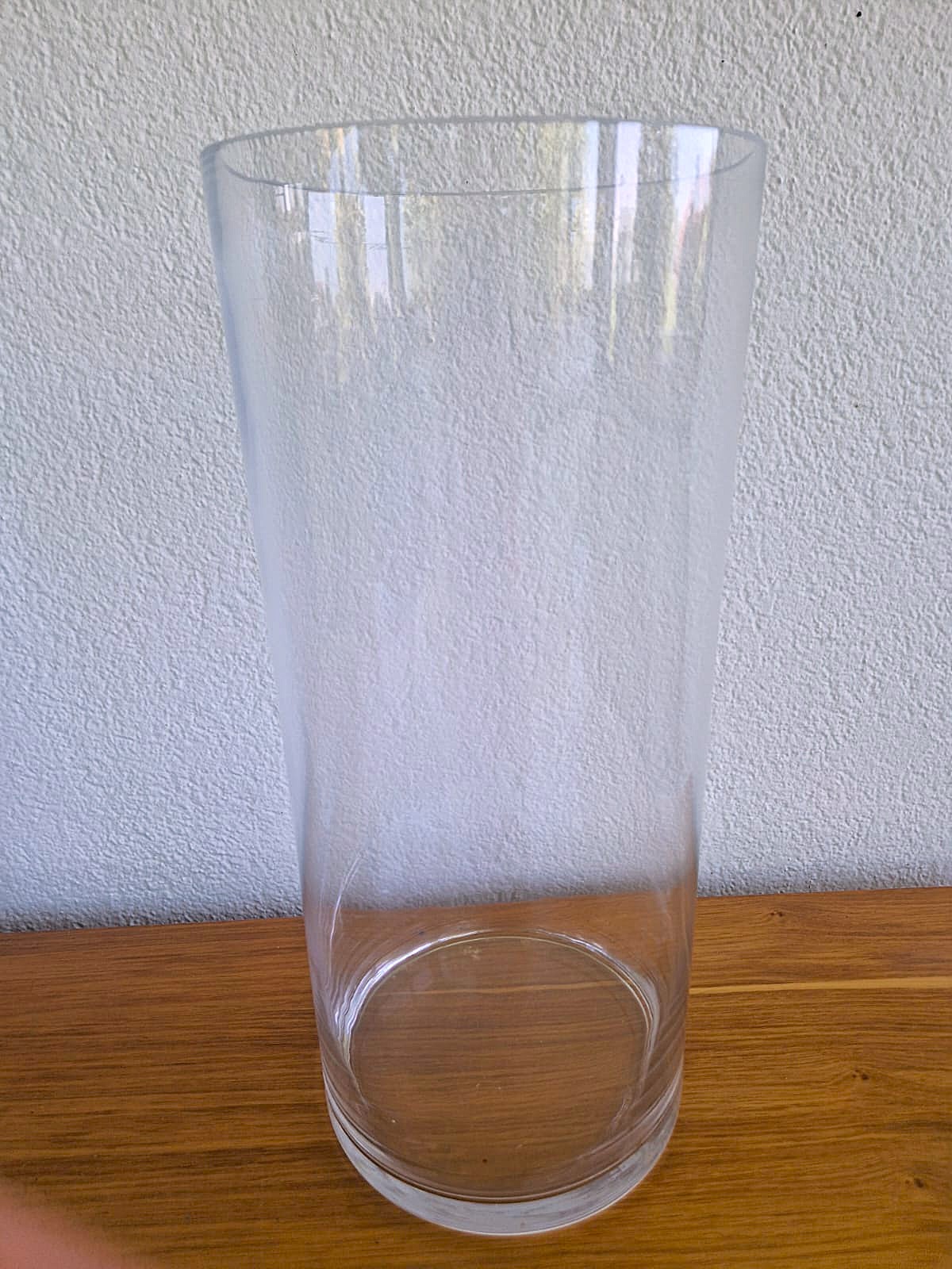 vaso in vetro a cilindro 3misure
