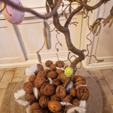 decorazioni naturali ovali 8/10cm- mintolla