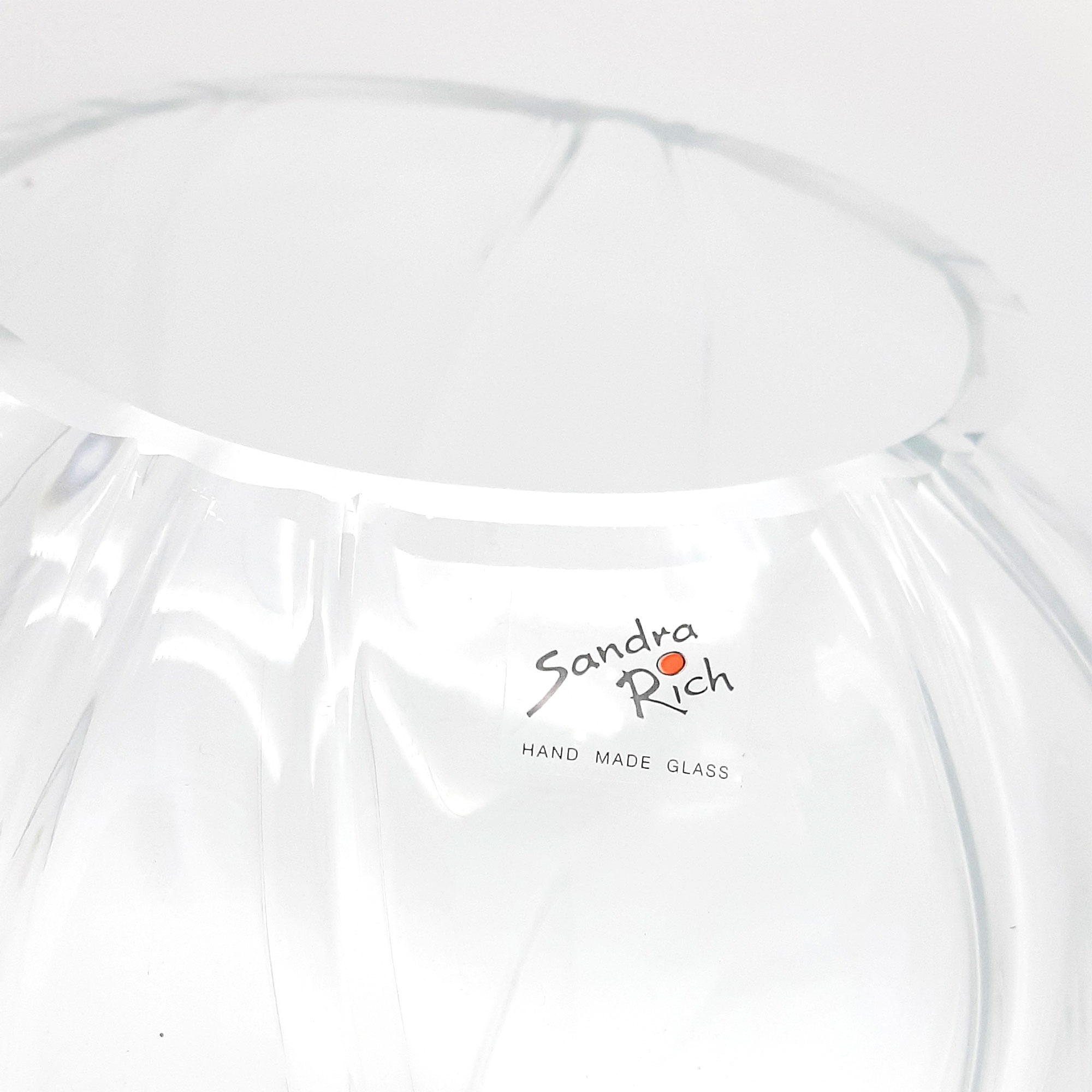 Vaso in vetro fidelis - h 40 / Ø 10,5 cm