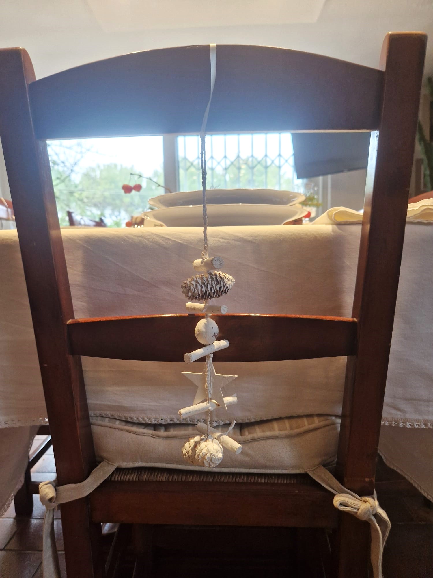 decorazione per sedia