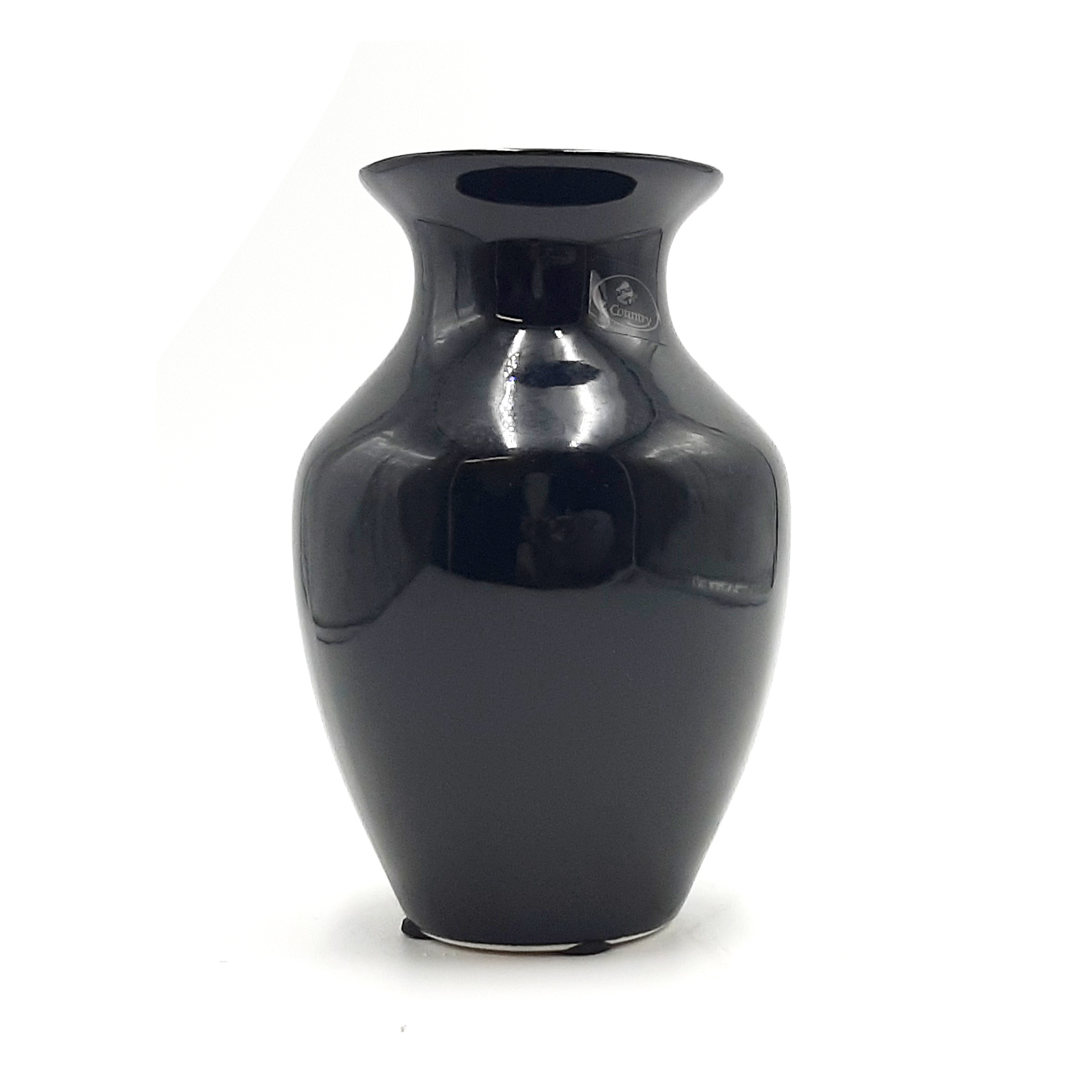 Vaso in ceramica nero elegante - 2 misure