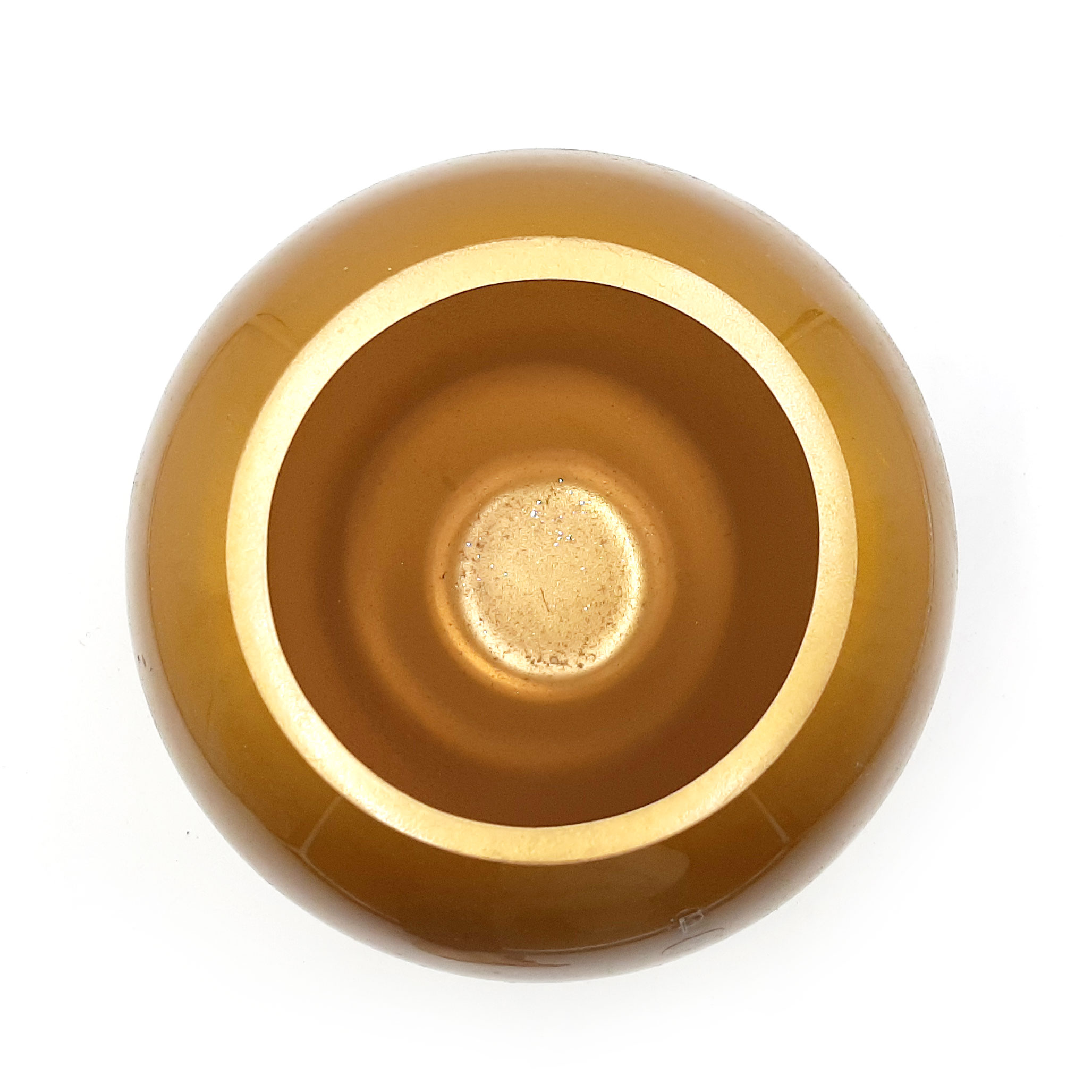 Vaso in vetro giallo oro - Kuarn Backe