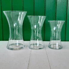 Vaso in vetro conico