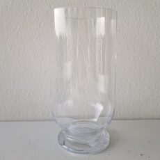 Portacandela in vetro - H. 30 cm