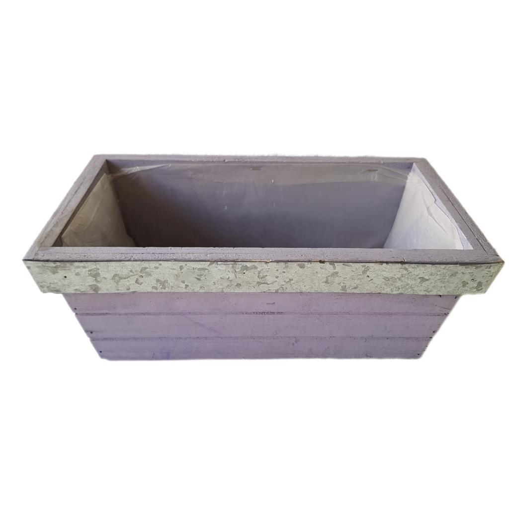 Cassetta in legno shabby-chic - immagine 2
