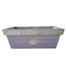 Cassetta in legno shabby-chic