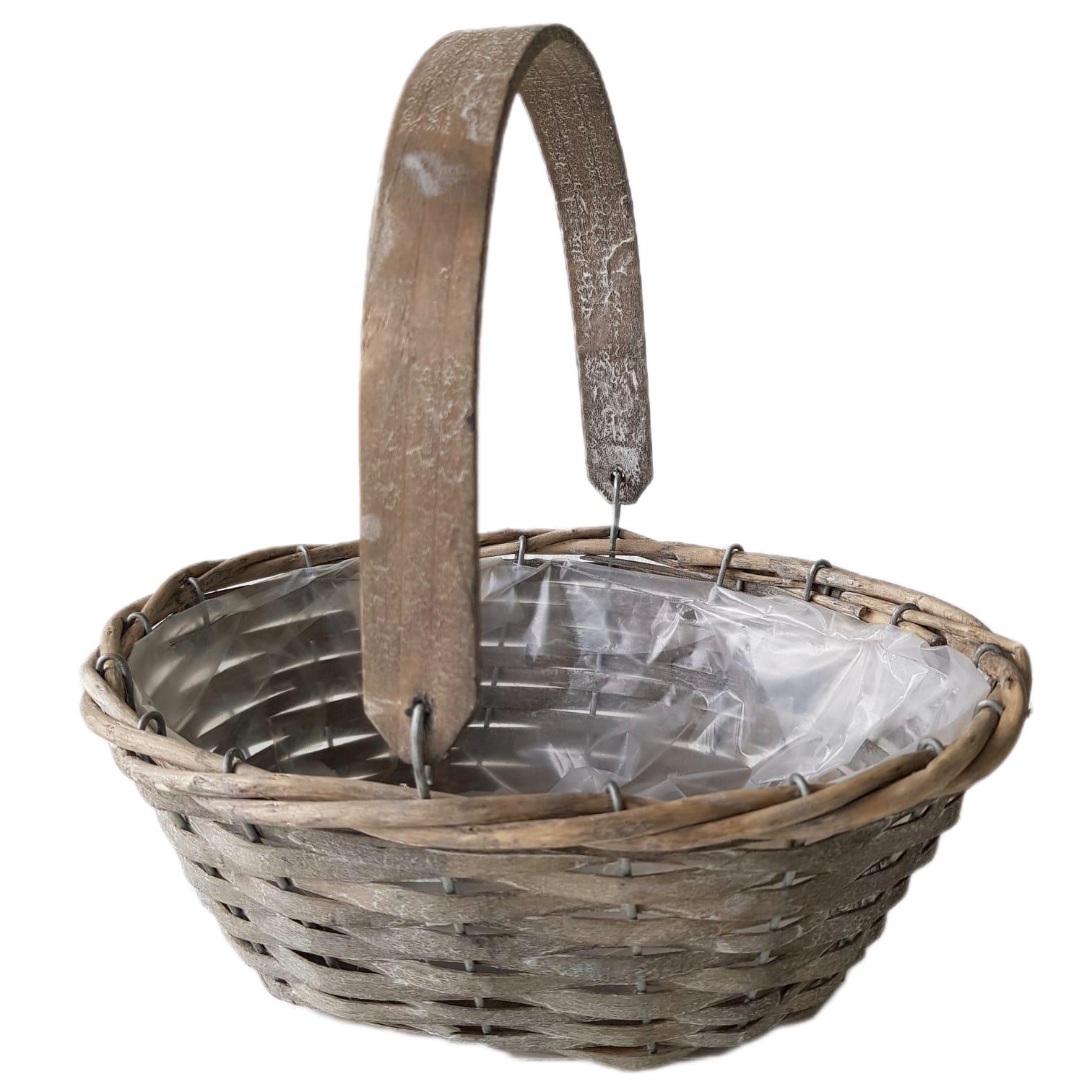 Cestino ovale stile provenzale