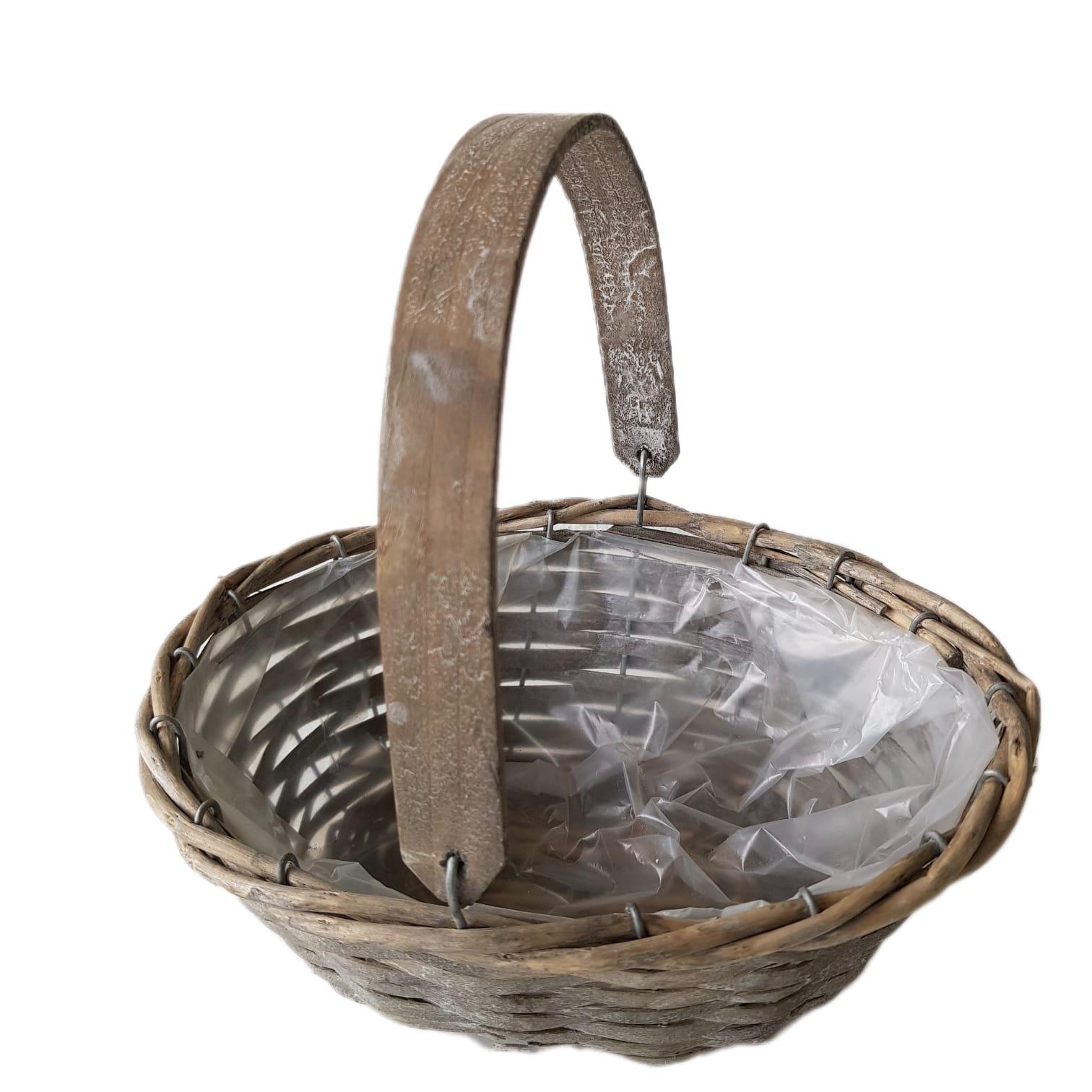 Cestino ovale stile provenzale - immagine 2