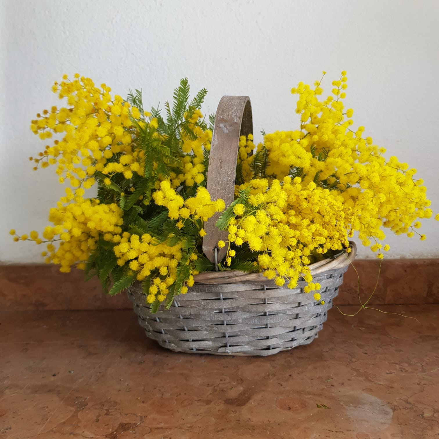cestino ovale stile provenzale