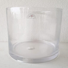 Vaso in vetro cilindrico h 20