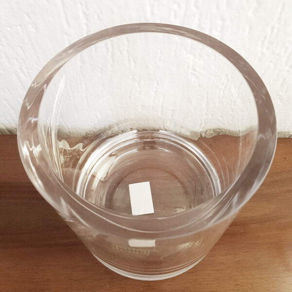 Vaso cilindro in vetro spesso Fidrio