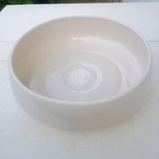 vaschetta in ceramica rotonda