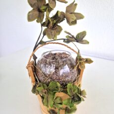 composizione nordica lavanda
