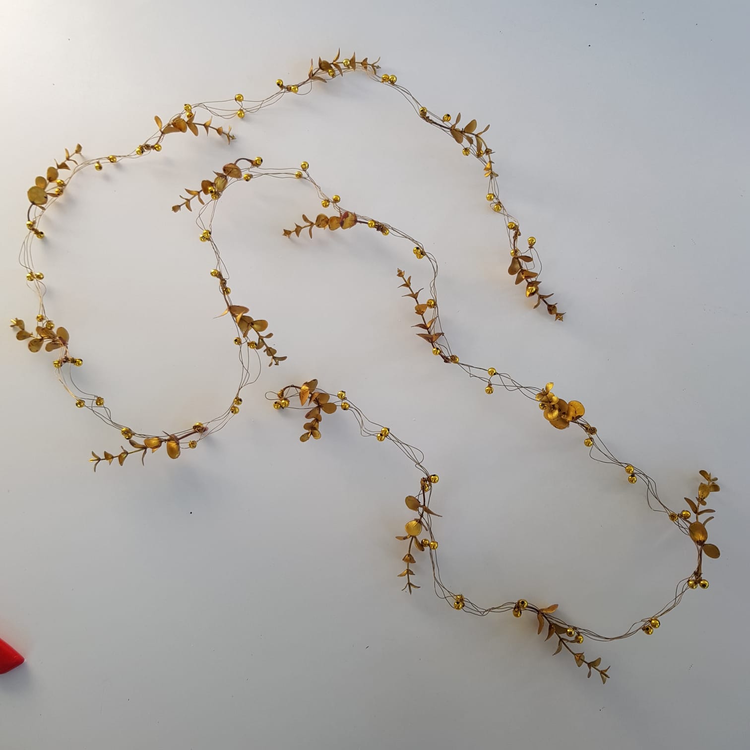 Decorazione floreale dorata - immagine 2