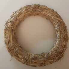 Ghirlanda di paglia 25 cm