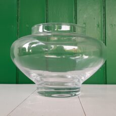 Vaso a cuore in cristallo