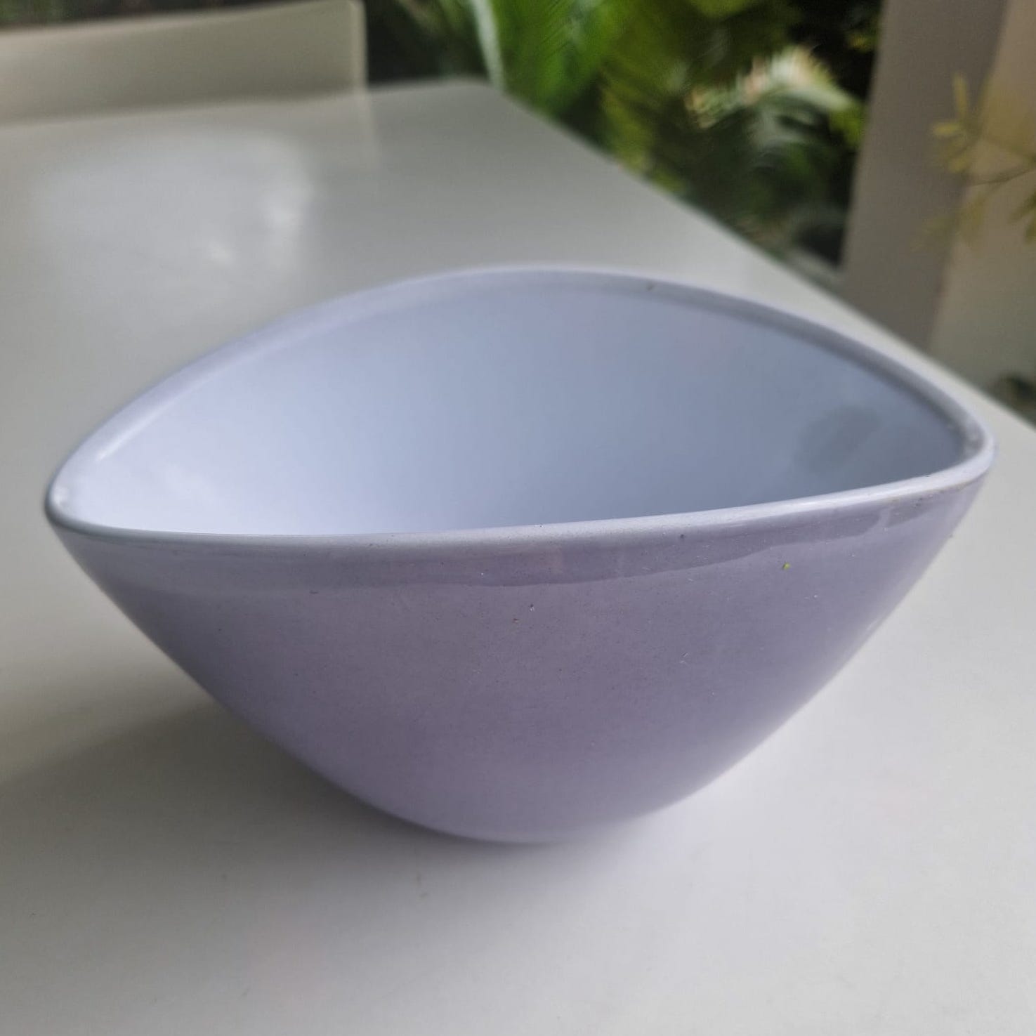 Vaschetta ovale in ceramica