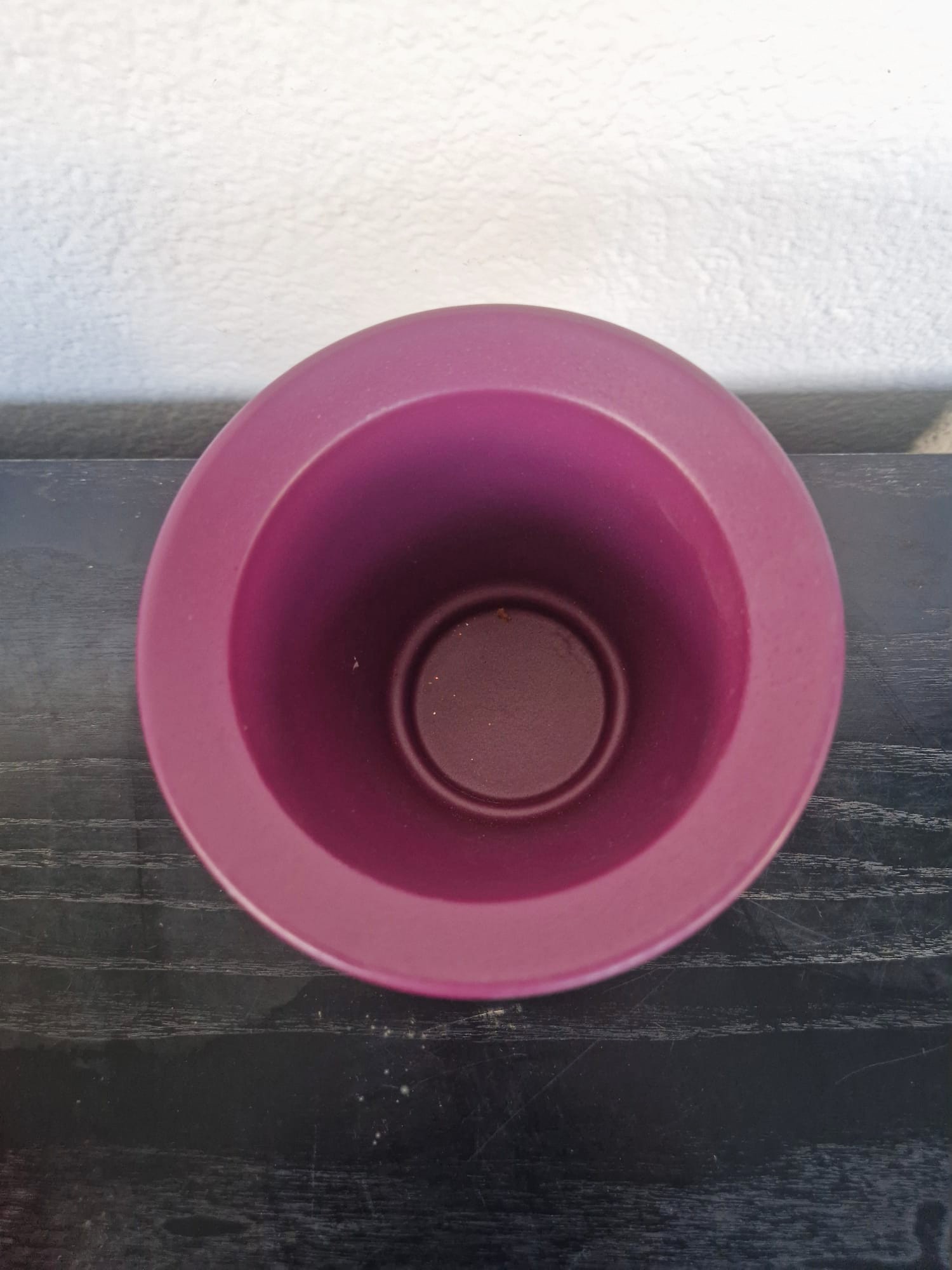 vasetto viola ceramica Griebling