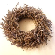 Ghirlanda lavanda secca naturale