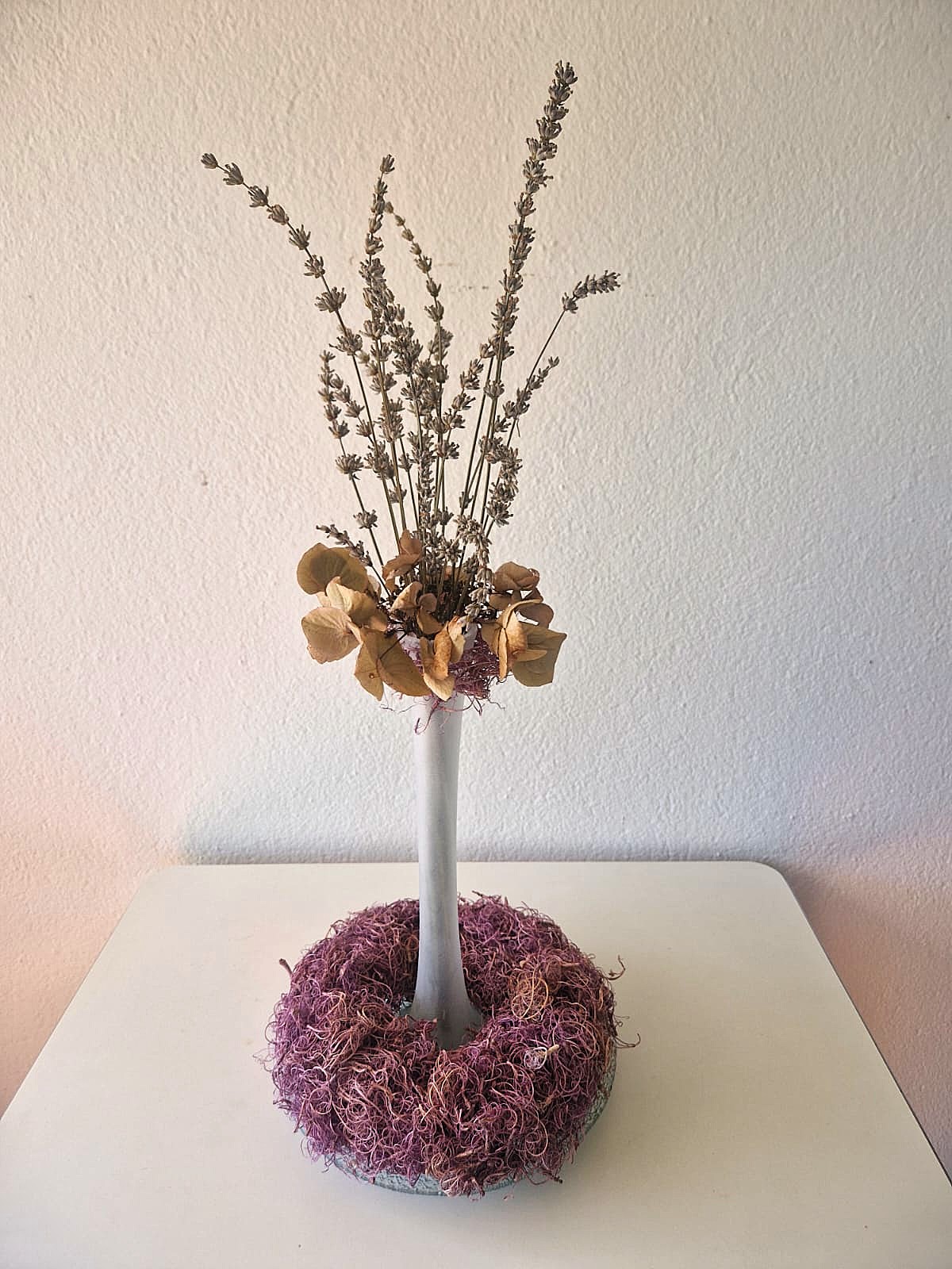 Ortensia e Lavanda - Composizione Floreale - immagine 3
