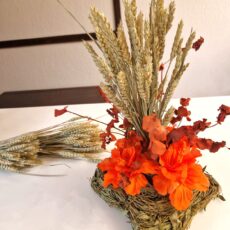 composizione rustica sdpighe grano