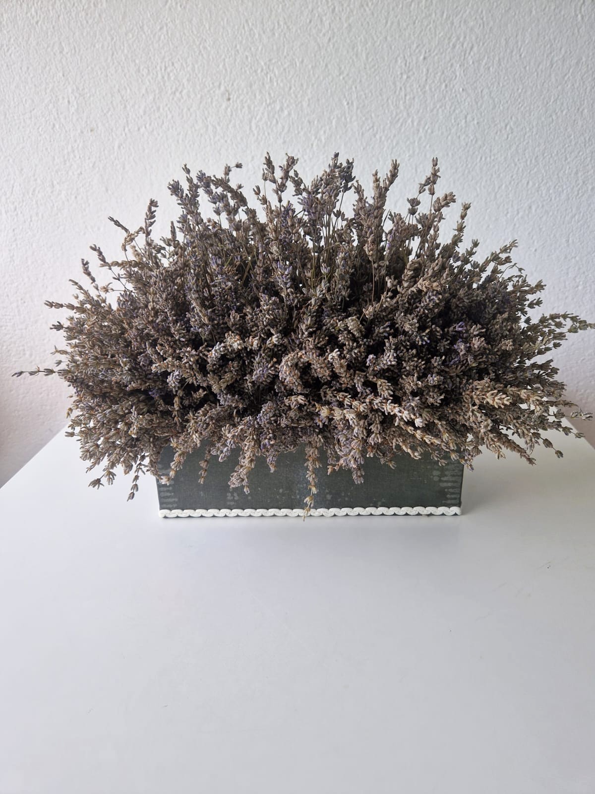 composizione lavanda fiori secchi