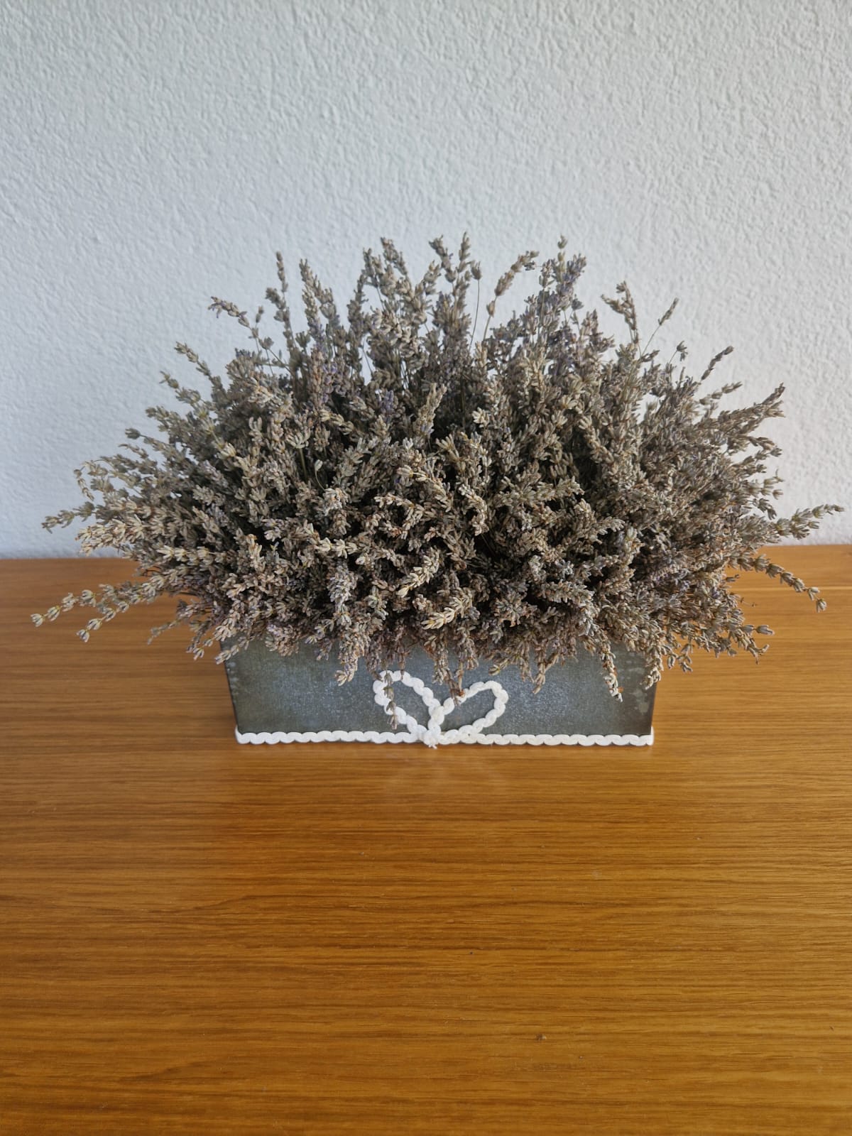 composizione lavanda fiori secchi